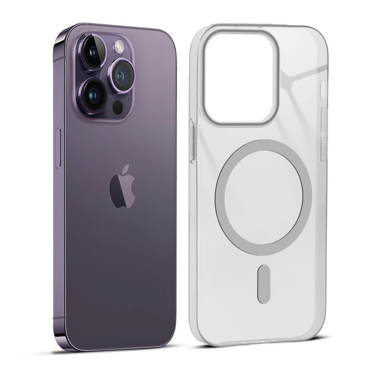 Anti-Yellow Scratch Resistant Case Support Wireless Charging Back Cover For Apple iPhone 14 Pro