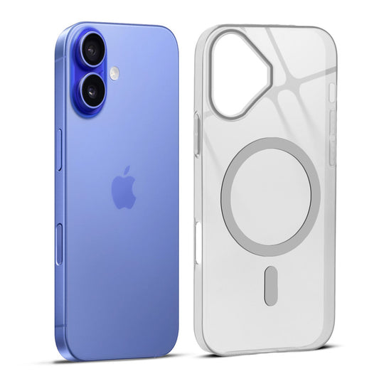 Anti-Yellow Scratch Resistant Case Support Wireless Charging Back Cover For Apple iPhone 16 Plus