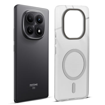 Anti-Yellow Colored Camera Line Case Support Magnetic Accessories Back Cover For Redmi Note 15 SE 5G