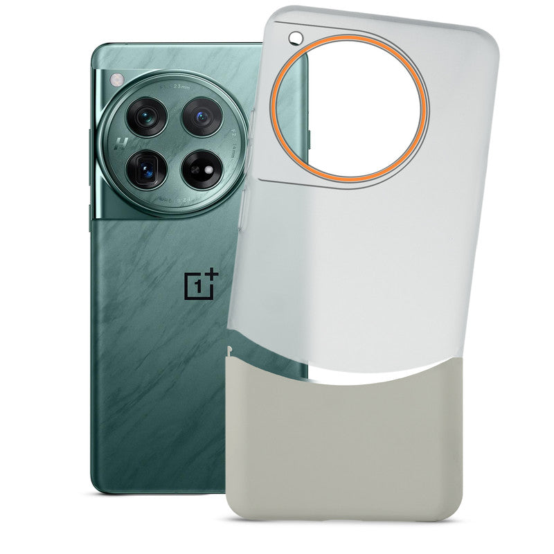 Frosted Case With 2-Cut Interlock For OnePlus 12 5G