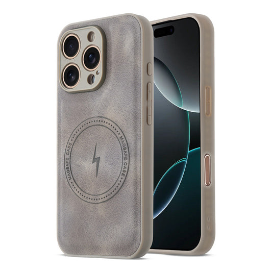 Refined PU Leather Case for Apple iphone 16 Pro Max