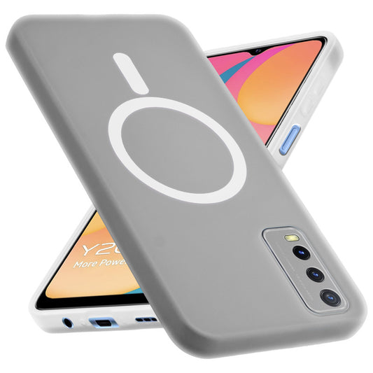 Classic Matte Silicone Back Case for Vivo Y20G