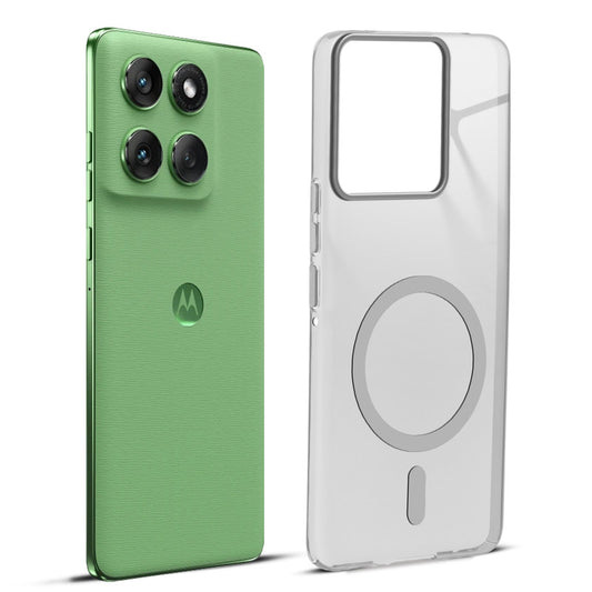 Anti-Yellow Scratch Resistant Case Support Magnetic Accessories Back Cover For Motorola Moto Edge 60 5G