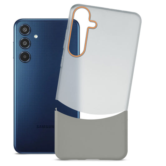 Frosted Hard Back Case For Samsung M35 5G with 2-Cut Interlocking System