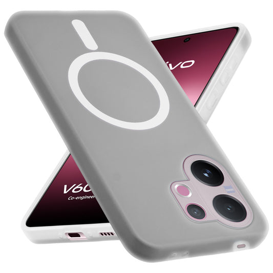 Classic Matte Silicone Back Case for Vivo V60 5G