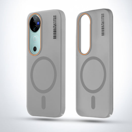 Elegant Colorful Frosted Matte Back With MagSafe Support Back Case For Vivo V40 5G
