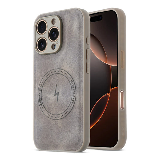Refined PU Leather Case for Apple iPhone 16 Pro