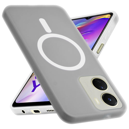 Classic Matte Silicone Back Case for Vivo Y16