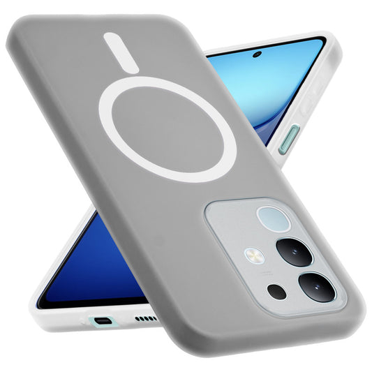 Classic Matte Silicone Back Case for iQOO Z10x 5G