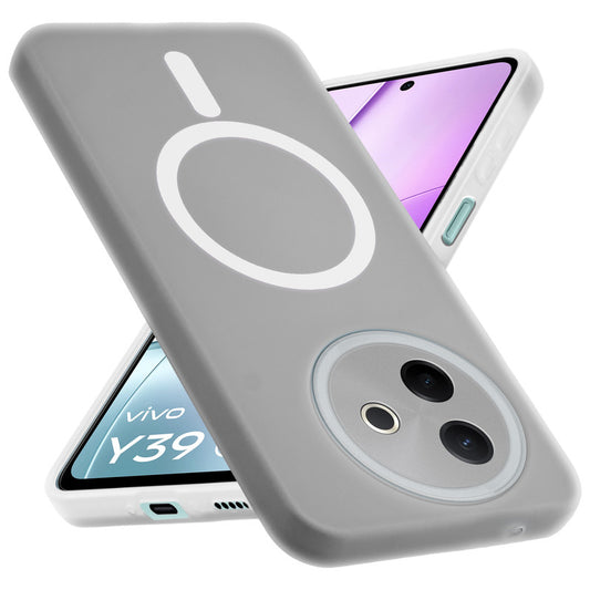 Classic Matte Silicone Back Case for Vivo Y39 5G