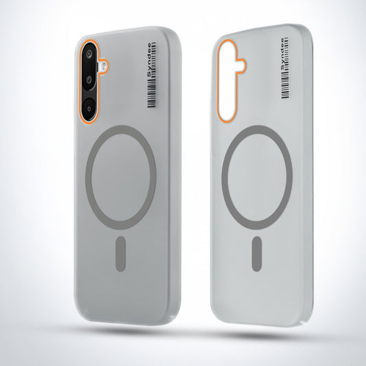 Elegant Colorful Frosted Matte Back With MagSafe Support Back Case For Samsung M16 5G