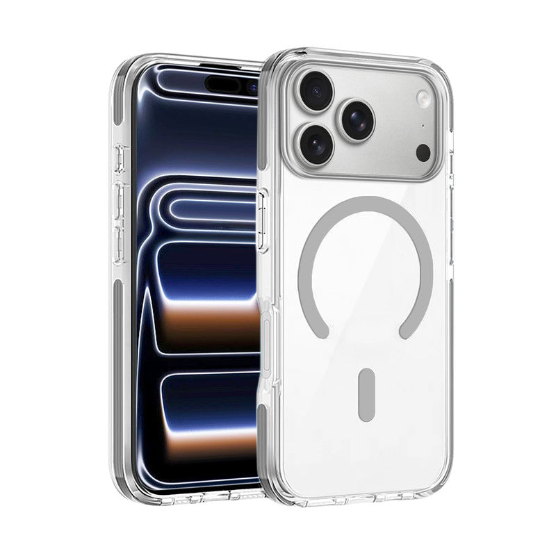 Grip-Line Frame Bumper Case For Apple iPhone 17 Pro Max