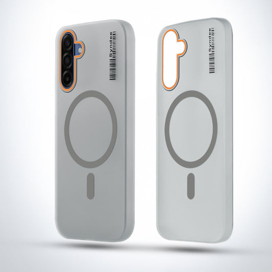 Elegant Colorful Frosted Matte Back With MagSafe Support Back Case For Samsung A17 5G
