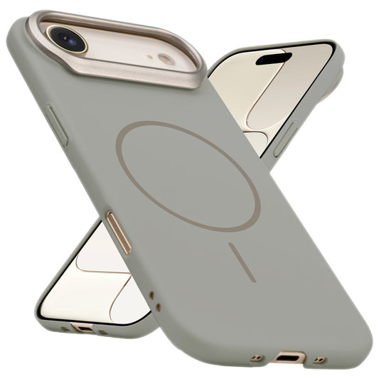 Fusion Metal Camera Ring Hard Shell Case for Apple iPhone 17 Air