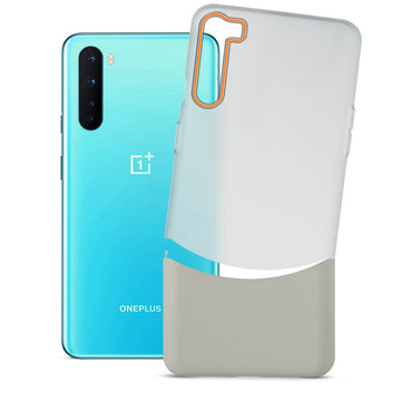 Frosted Case With 2-Cut Interlock For OnePlus Nord 5G