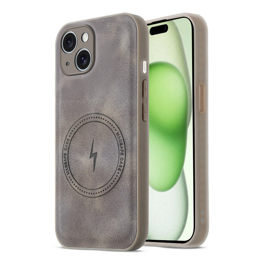 Refined PU Leather Case for Apple iPhone 15 Plus