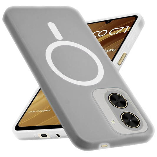 Classic Matte Silicone Back Case for Poco C71