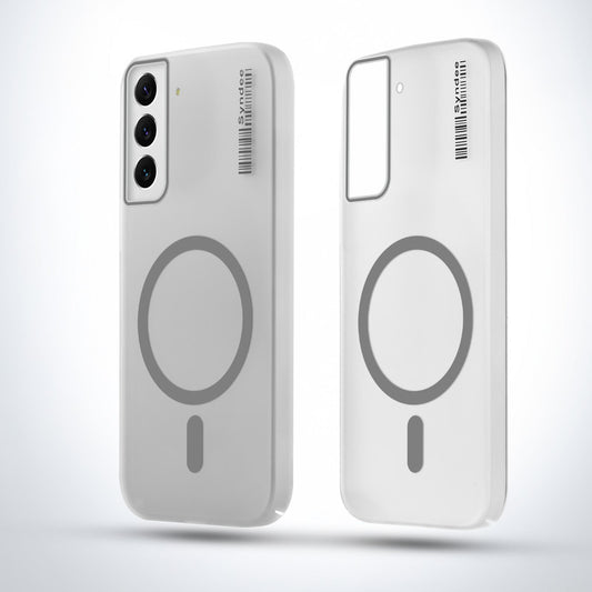 New Elegant Frosted Matte Slim Back With MagSafe Support Back Case For Samsung S22 5G