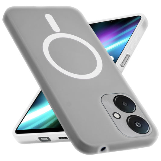 Classic Matte Silicone Back Case for Poco M6 5G