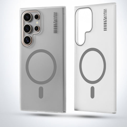 New Elegant Frosted Matte Slim Back With MagSafe Support Back Case For Samsung S24 Ultra 5G