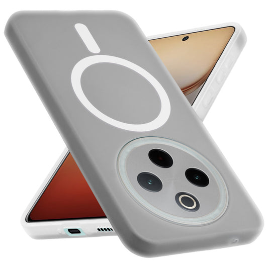 Classic Matte Silicone Back Case for iQOO Z10 5G