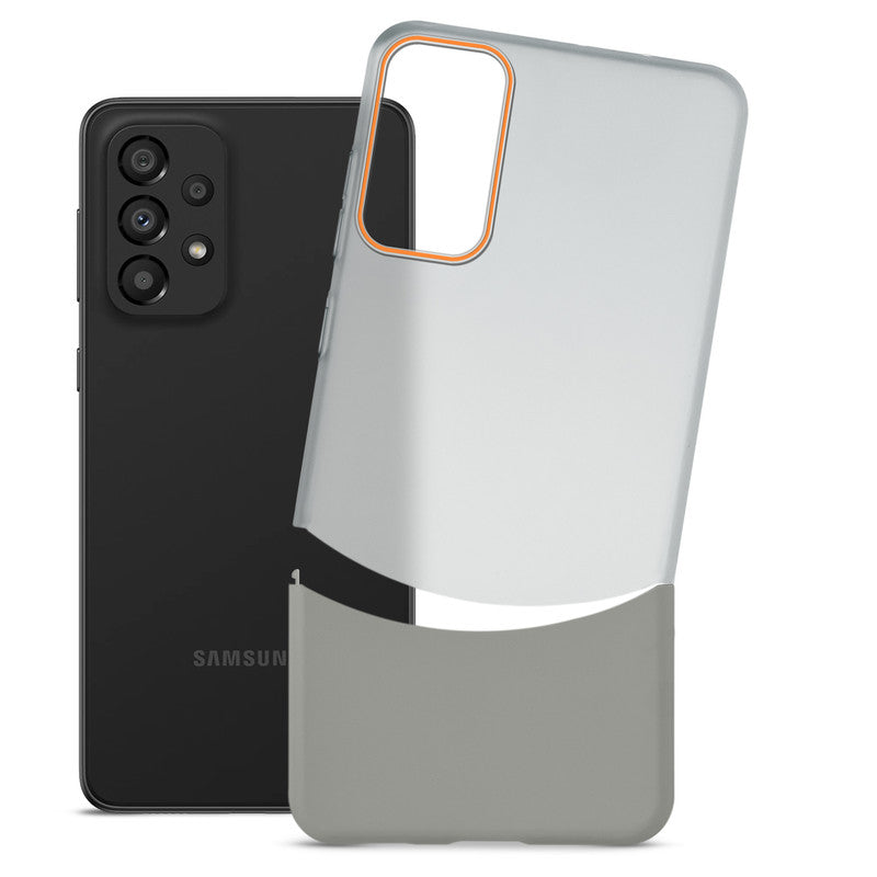 Frosted Case With 2-Cut Interlock For Samsung A33 5G