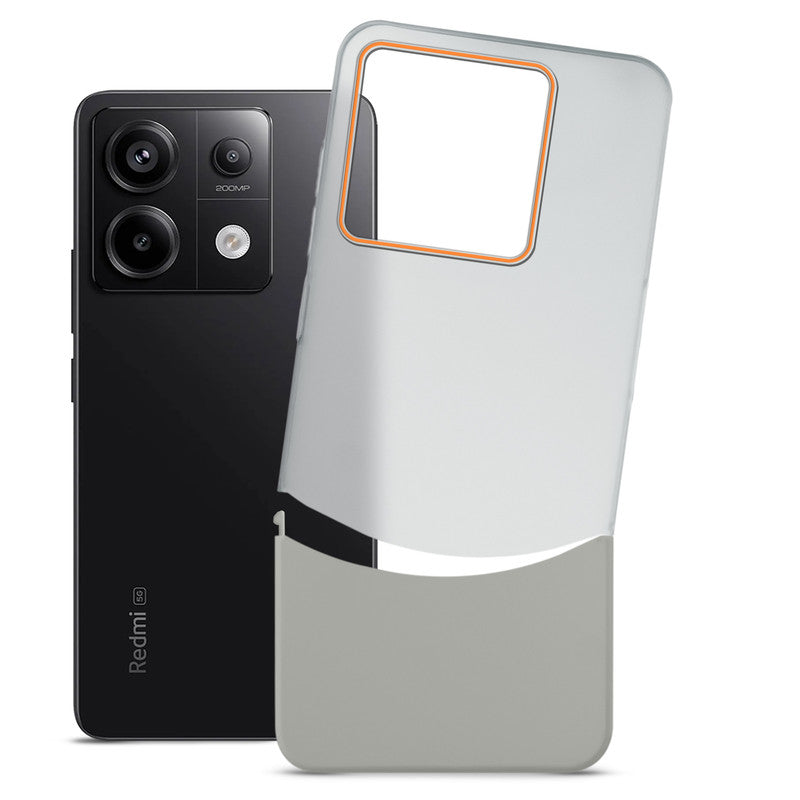Frosted Case With 2-Cut Interlock For Redmi Note 13 Pro 5G