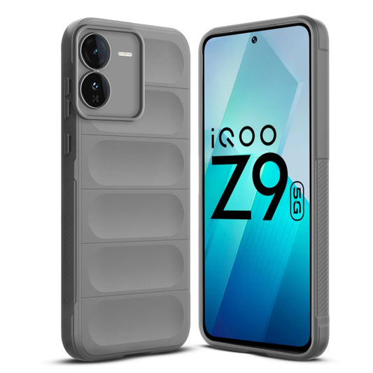 Premium Liquid Silicone Comfort Grip Case for iQOO Z9 5G with Soft Touch Matte TPU
