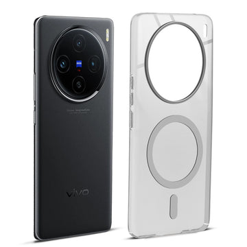 Anti-Yellow Scratch Resistant Case Support Magnetic Accessories Back Cover For Vivo X100 5G
