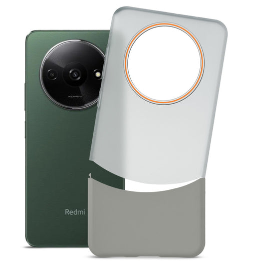 Frosted Case With 2-Cut Interlock For Redmi A3 2024