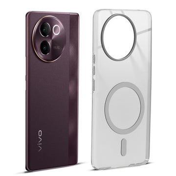 Anti-Yellow Scratch Resistant Case Support Magnetic Accessories Back Cover For Vivo V30e 5G