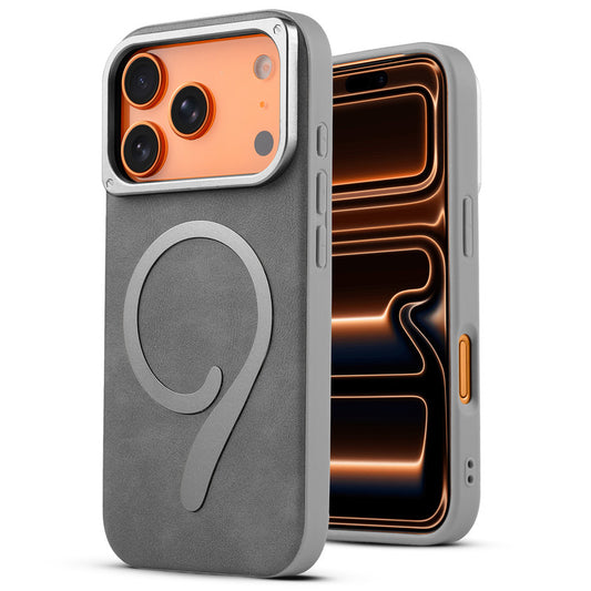 Prime Leather Wireless Charging Compatible Case for Apple iphone 17 Pro Max