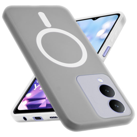 Classic Matte Silicone Back Case for Vivo Y28 5G