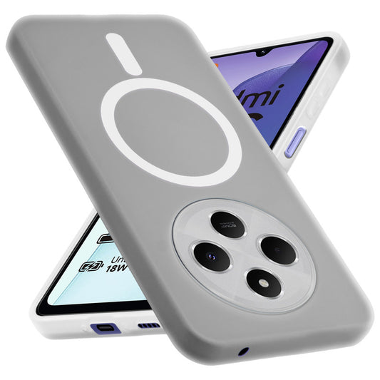 Classic Matte Silicone Back Case for Redmi 14C 5G