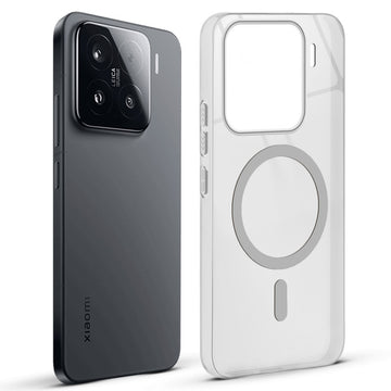Anti-Yellow Colored Camera Line Case Support Magnetic Accessories Back Cover For Xiaomi 15 5G