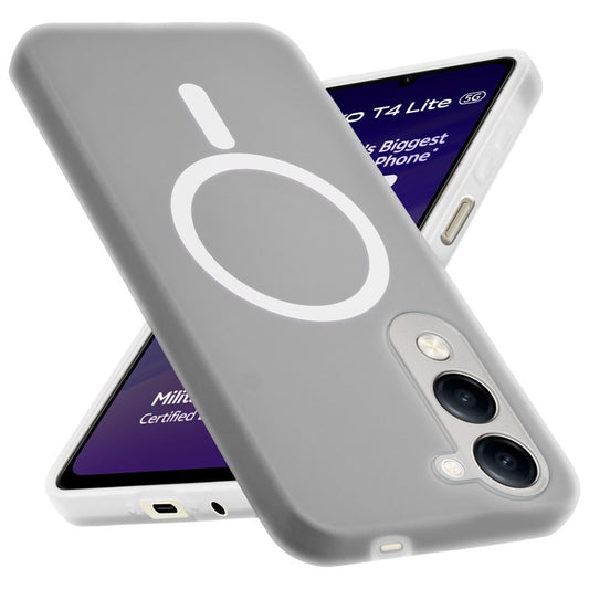 Classic Matte Silicone Back Case for Vivo T4 Lite 5G