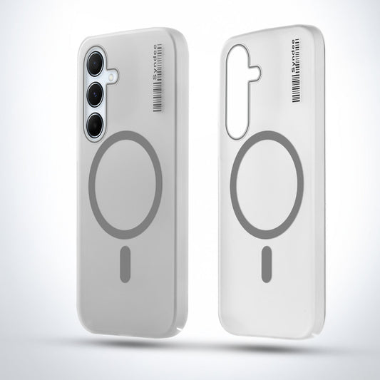 New Elegant Frosted Matte Slim Back With MagSafe Support Back Case For Samsung A55 5G
