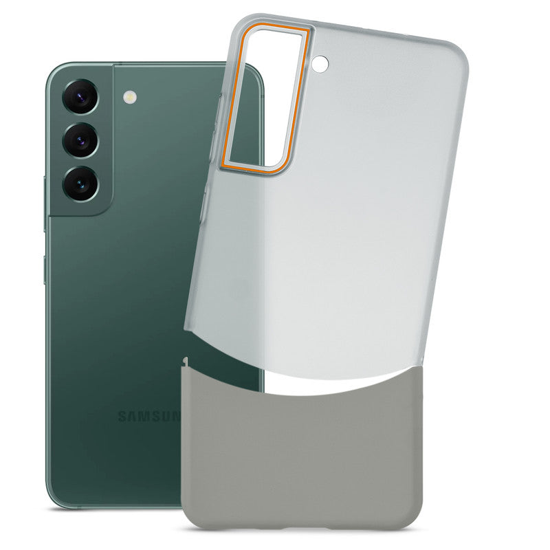 Frosted Case With 2-Cut Interlock For Samsung S21 FE 5G