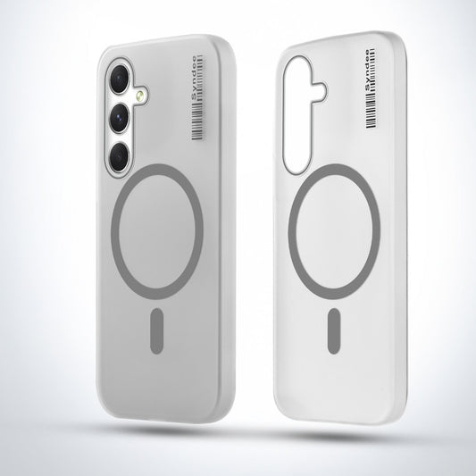 New Elegant Frosted Matte Slim Back With MagSafe Support Back Case For Samsung S25 Plus 5G