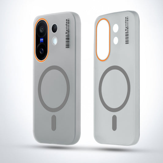 Elegant Colorful Frosted Matte Back With MagSafe Support Back Case For Vivo X200 FE 5G