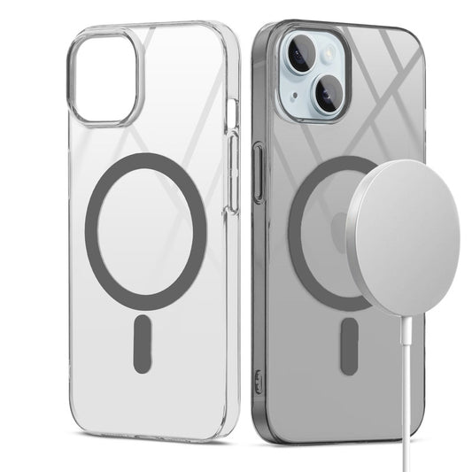 Crystal Clear Hard Back Anti-Yellowing with MagSafe Compatibility Phone Case For Apple iphone 13
