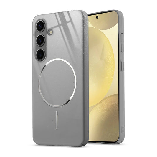 Smooth & Shiny Glossy Hard Back Cover Case For Samsung S25 5G With Magsafe Support