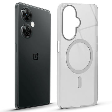 Anti-Yellow Colored Camera Line Case Support Magnetic Accessories Back Cover For OnePlus Nord CE 3 Lite 5G