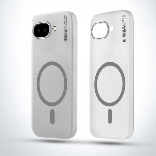 Frosted Sleek Matte Wireless Charging Support Back Cover Case for Google Pixel 9A 5G With Raised Camera Protection