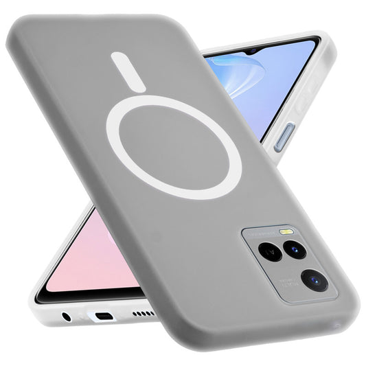 Classic Matte Silicone Back Case for Vivo Y21A