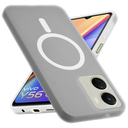 Classic Matte Silicone Back Case for Vivo Y56 5G