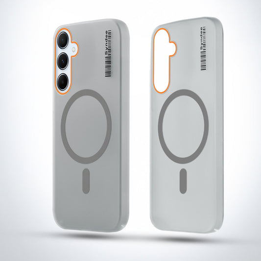 Elegant Colorful Frosted Matte Back With MagSafe Support Back Case For Samsung A55 5G