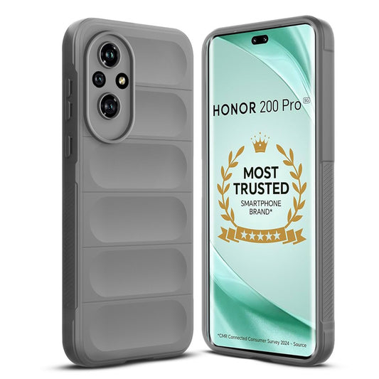 Premium Liquid Silicone Comfort Grip Case for Honor 200 Pro 5G with Soft Touch Matte TPU