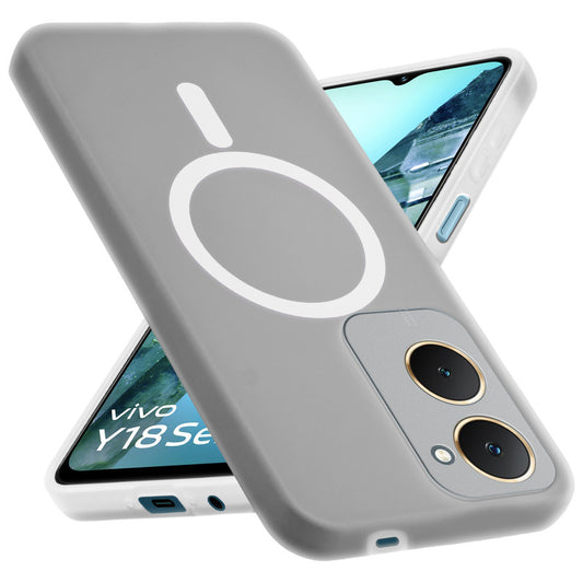 Classic Matte Silicone Back Case for Vivo Y18