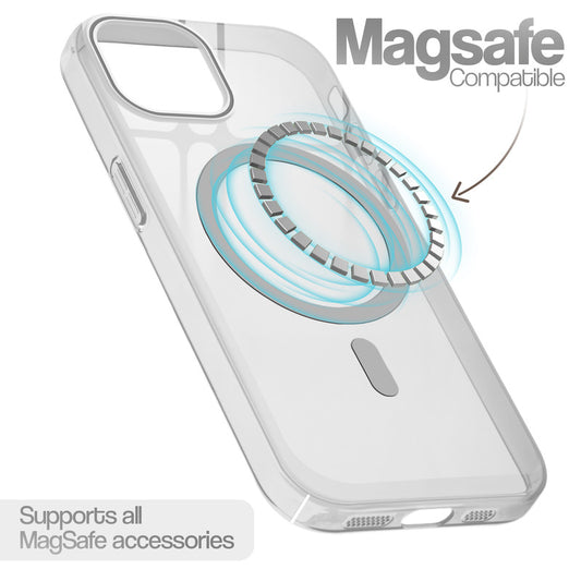 Anti-Yellow Scratch Resistant Case Support Wireless Charging Back Cover For Apple iPhone 14 Plus